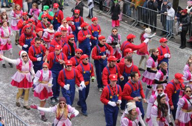 Rosenmontagszug in Eupen 2014