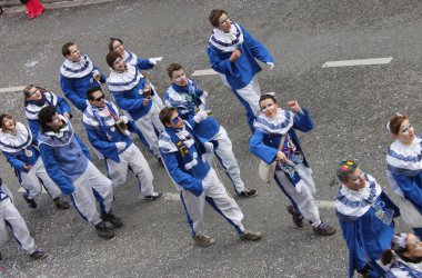 Rosenmontagszug in Eupen 2014