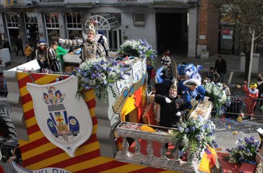 Rosenmontagszug in Eupen 2014