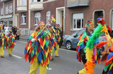 Rosenmontagszug in Eupen 2014