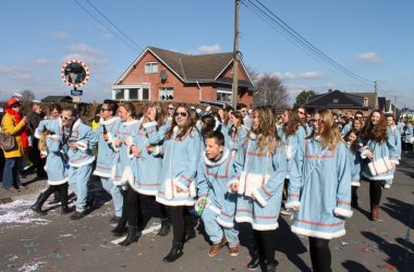 Karnevalsumzug in Raeren 2014