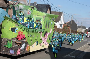 Karnevalsumzug in Raeren 2014