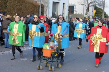 Karnevalsumzug in Raeren 2014