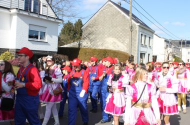 Karnevalsumzug in Raeren 2014