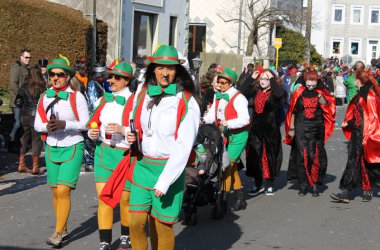 Karnevalsumzug in Raeren 2014