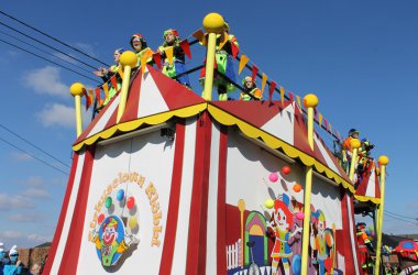 Karnevalsumzug in Raeren 2014