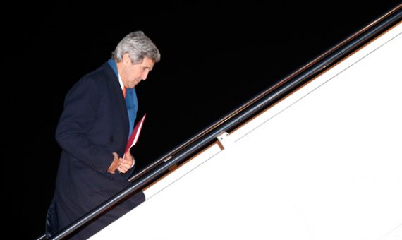 US-Außenminister John Kerry bricht nach Kiew auf (3. März)