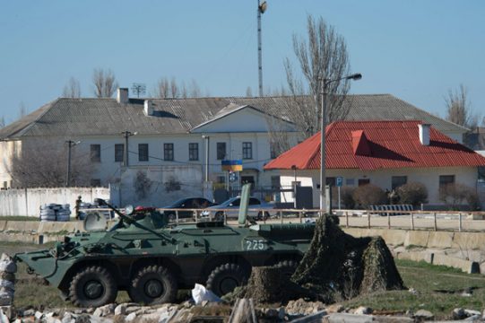 Russische Truppen nehmen ukrainischen Militärstützpunkt in Feodossija ein