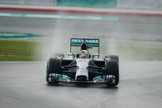 Louis Hamilton beim Qualifying zum Großen Preis von Malaysia