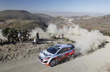 Rallye Mexiko: Shakedown - Thierry Neuville im Hyundai i20 WRC