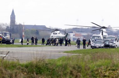 US-Präsident Barack Obama besucht Soldatenfriedhof in Waregem