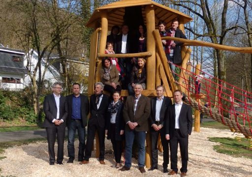 Vertreter der verwaltenden Service-Clubs des Roger Bosten Fonds und der bezuschussten Initiativen