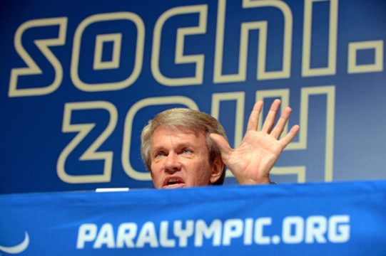 Waleri Suskewitsch, der Präsident des ukrainischen Paralympics-Verbands