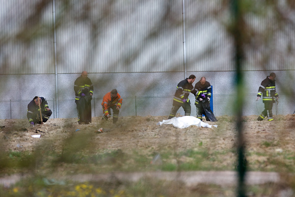 Nach Explosion von Granate in Ypern mit zwei Toten: Minenräumdienst vor Ort