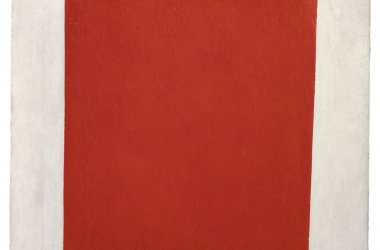 Kasimir Malewitsch, Rotes Quadrat (Malerischer Realismus einer Bäuerin), 1915, Öl auf Leinwand, Staatliches Russisches Museum, St. Petersburg