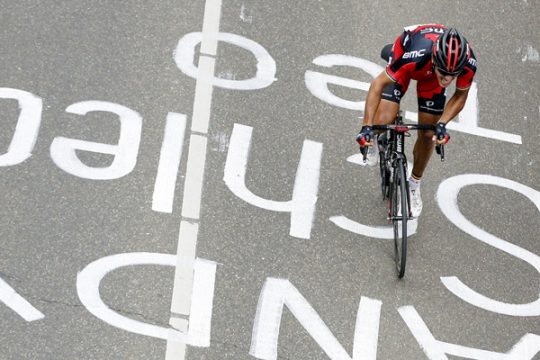 Philippe Gilbert rast zu seinem Sieg des 49. Amstel Gold Race
