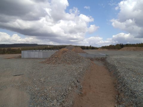 Asphaltmischanlage Kaiserbaracke: Arbeiten gehen voran