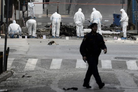 Autobombe in Athen