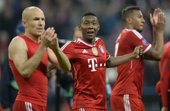 Bayern Muenchen steht im Champions League Halbfinale
