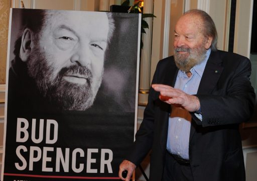 Bud Spencer stellt seine Autobiografie "Mein Leben, meine Filme" vor (Berlin, April 2011)