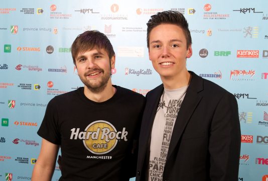 Dirk Jansen und Max Peters bei der Preisverleihung in Roermond - Bild: Pascal Moors