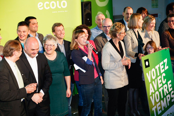 Parteikongress der Grünen in Louvain-la-Neuve (23. März)