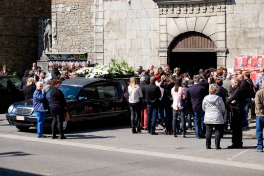 Nach Mord in Visé: Esteban Counet in Dolhain beigesetzt
