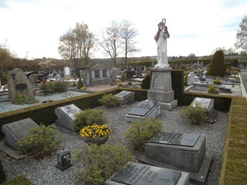 Der Friedhof in St. Vith