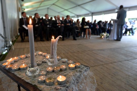 20 Jahre Völkermord Ruanda - Gedenkfeier in der Ruandischen Botschaft Brüssel