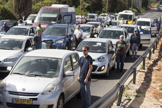 In Gedenken an die Holocaust-Opfer stand das Leben in Israel für zwei Minuten still