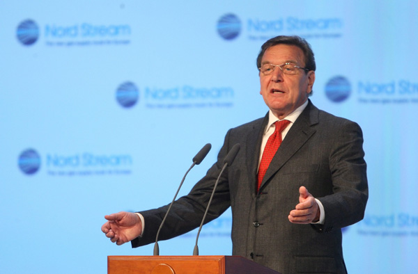 Gerhard Schröder im April 2014