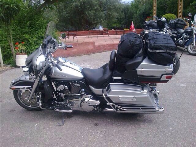 Harley Davidson in St. Vith gestohlen (Bild: Eifel-Polizei)