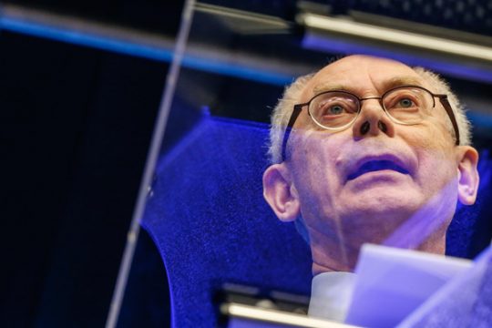 EU-Ratspräsident Herman Van Rompuy