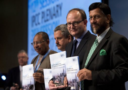 Vorstellung des IPCC-Berichts in Berlin