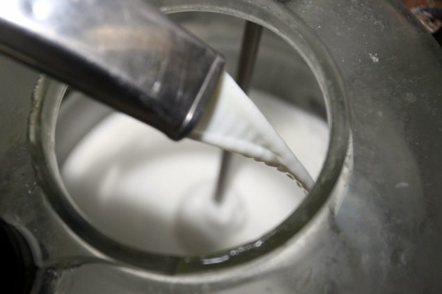 Milch frisch vom Bauern