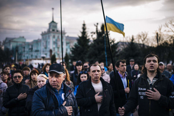 Lage im Osten der Ukraine spitzt sich zu