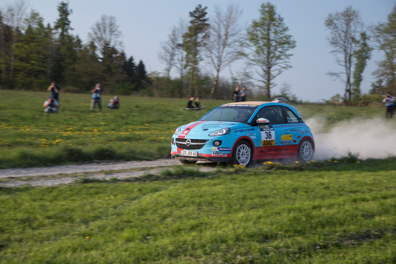 Emil Bergkvist gewinnt den Auftakt zum ADAC Opel Rallye Cup 2014