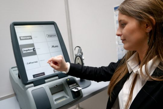 Vorstellung eines neuen Wahlcomputers