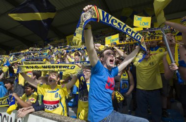 Die Westerlo-Fans sind sicher: Ihre Mannschaft steigt auf