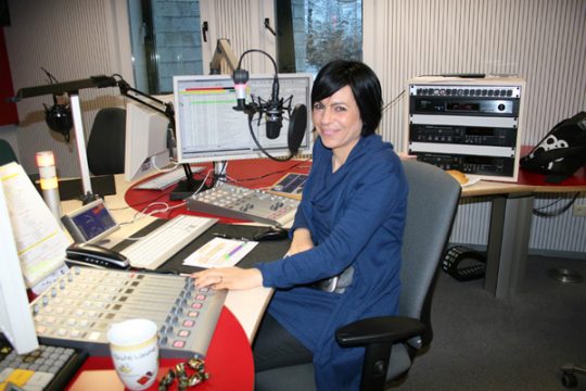 BRF 1-Moderatorin Heike Verheggen