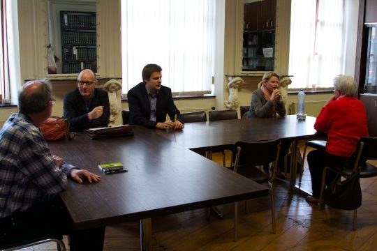 Wahlbüro versammelt sich in Eupen