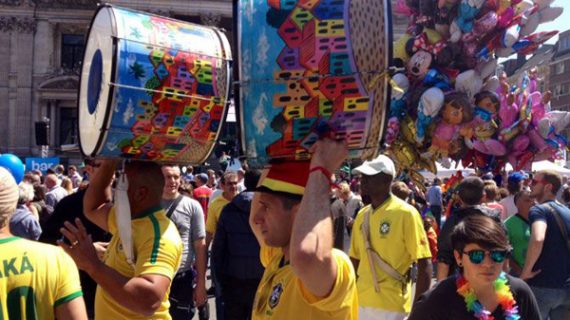 Die 19. "Belgian Pride" in Brüssel