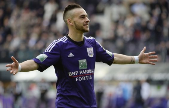 Massimo Bruno schießt zwei Tore für Anderlecht