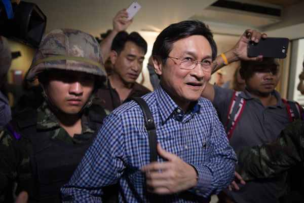 Der bis zum Putsch amtierende thailändische Erziehungsminister Chaturon Chaisaeng