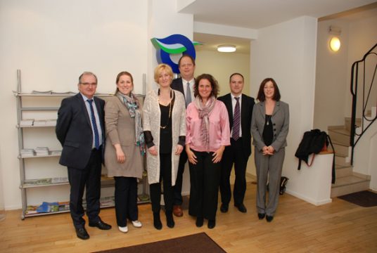Luxemburgische Staatssekretärin Francine Closener zu Besuch in der DG