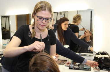 Debatte zu den Föderalwahlen im BRF-Funkhaus - Vorbereitungen