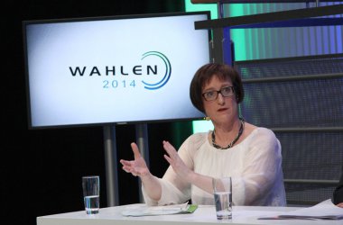 Debatte zu den Föderalwahlen im BRF-Funkhaus