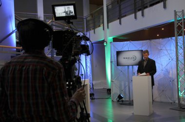 Debatte zu den Föderalwahlen im BRF-Funkhaus
