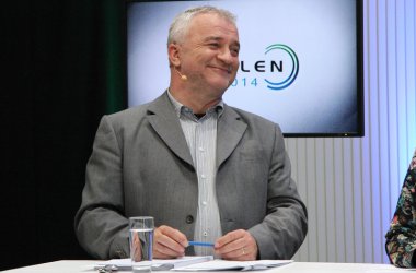Debatte zu den Regionalwahlen im BRF-Funkhaus - Vorbereitungen