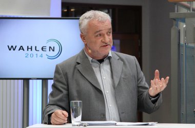 Debatte zu den Regionalwahlen im BRF-Funkhaus